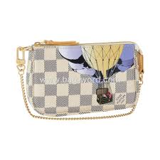 7A Replica Louis Vuitton Damier Azur Mini Pochette Accessories Illustre N63 - Click Image to Close